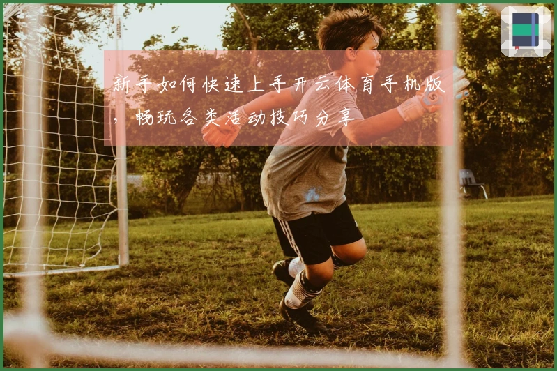 新手如何快速上手开云体育手机版，畅玩各类活动技巧分享